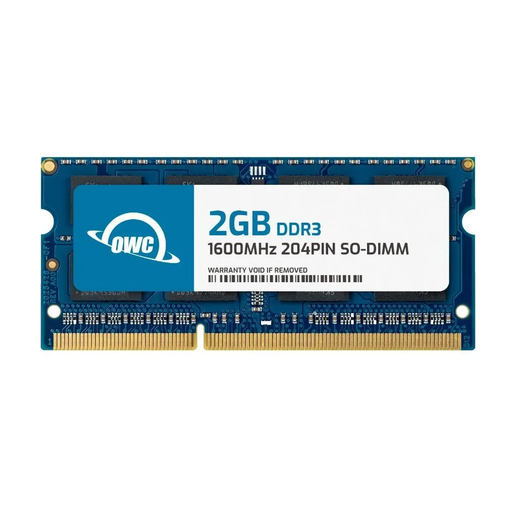 OWC OWC 2GB DDR3 1600 CL11 1Rx8 204-pin 1.5V SODIMM for HP 450 1155 — product photo
