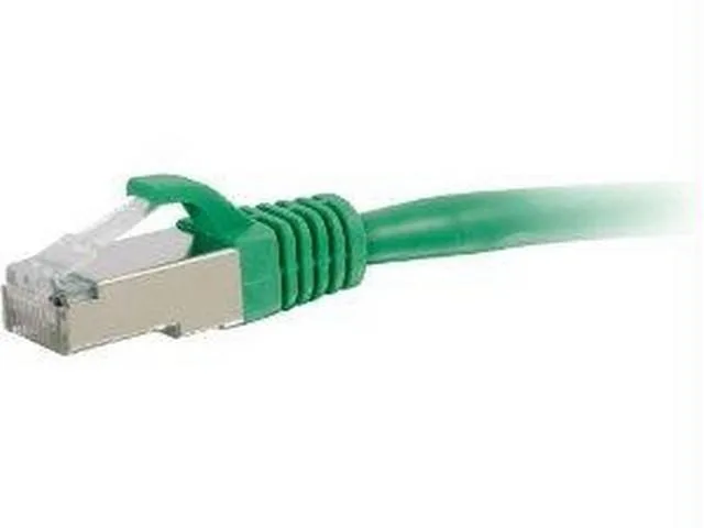 C2G Canada C2G Canada 20ft Cat6 Snagless Shielded STP Network Ethernet Cable Green 838 — product photo