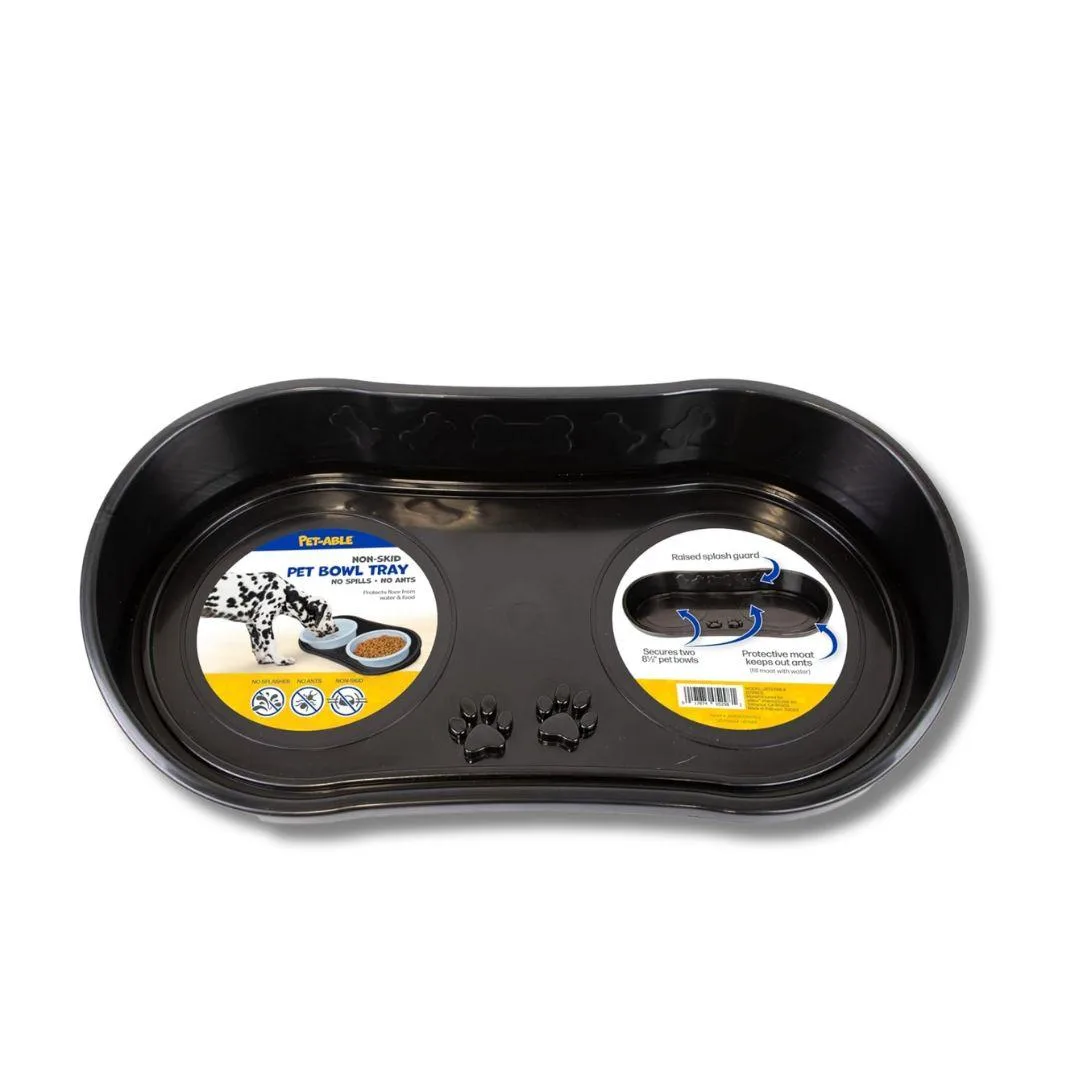 As Seen On TV As Seen On TV JB7379BLK Pet Bowl Tray 14x10 Black — product photo