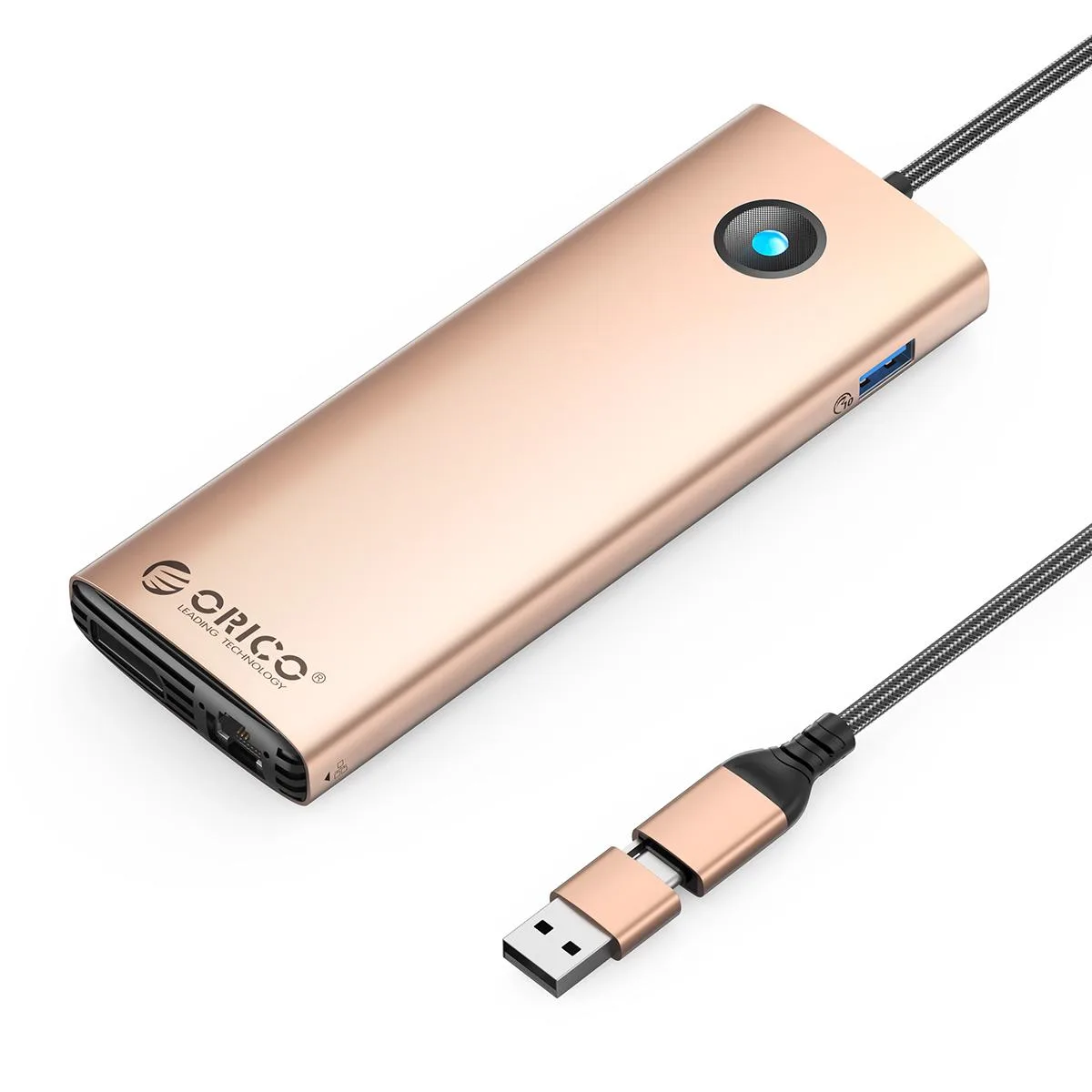 Orico Orico DPL10 Triple Display Docking Station Gold — product photo