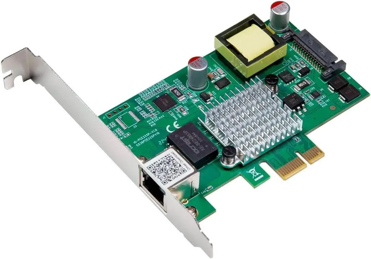 SMUGDESK SMUGDESK 2.5G POE+ PCIe x1 Ethernet Network Card — product photo
