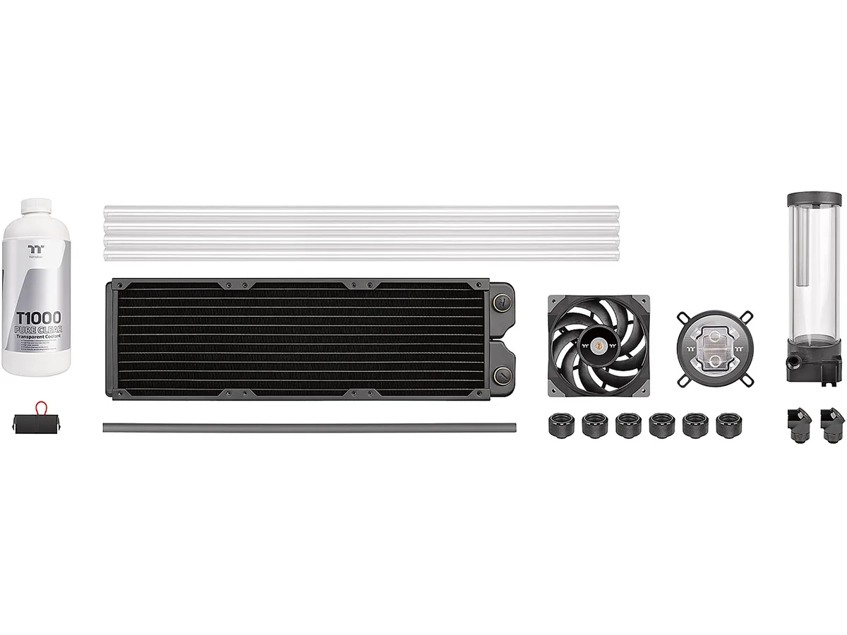 Thermaltake Thermaltake Pacific Tough C360 DDC Hard Tube Liquid Cooling Kit CL-W306-CU12BL-A diy cooling — product photo