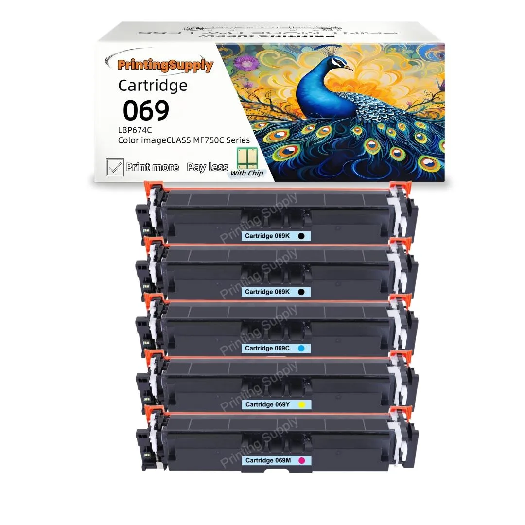 Aster Graphics Inc Aster Graphics Inc 069 2BK+CMY Toner Cartridge With Chip — product photo