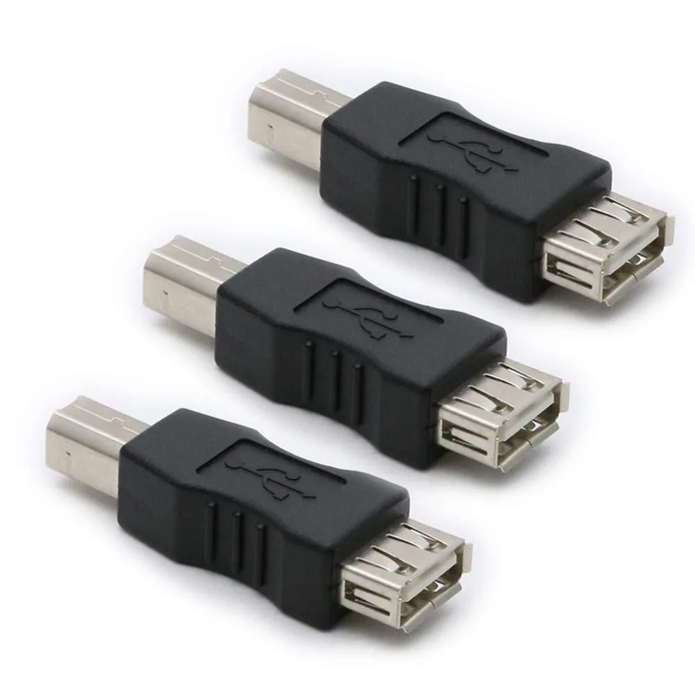 BUCIER BUCIER 3 Pack USB 2.0 A Female to B Male Adapter — product photo