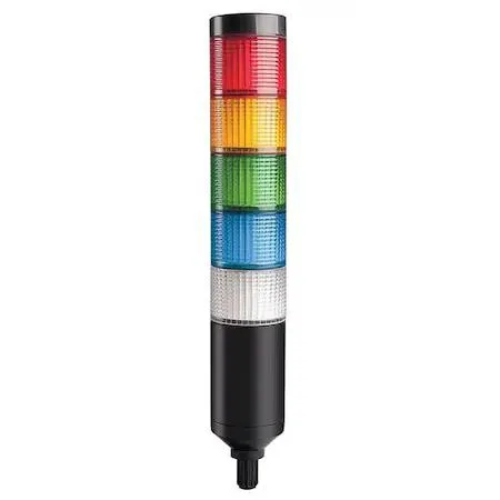 Dayton Dayton 26ZT25 Tower Light Assembly 5-Color 24V AC/DC — product photo