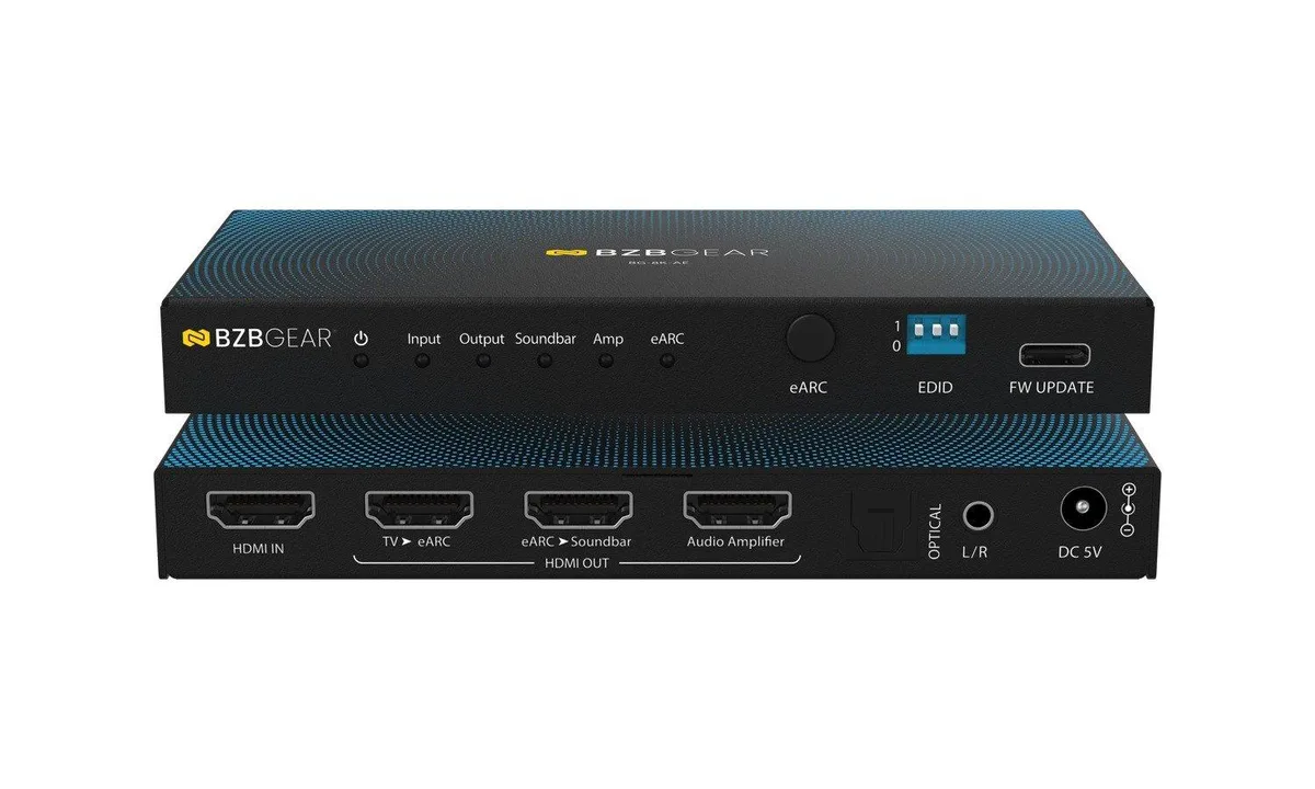 BZBGEAR BZBGEAR BG-8K-AE 8K HDMI 2.1 eARC audio video converter — product photo