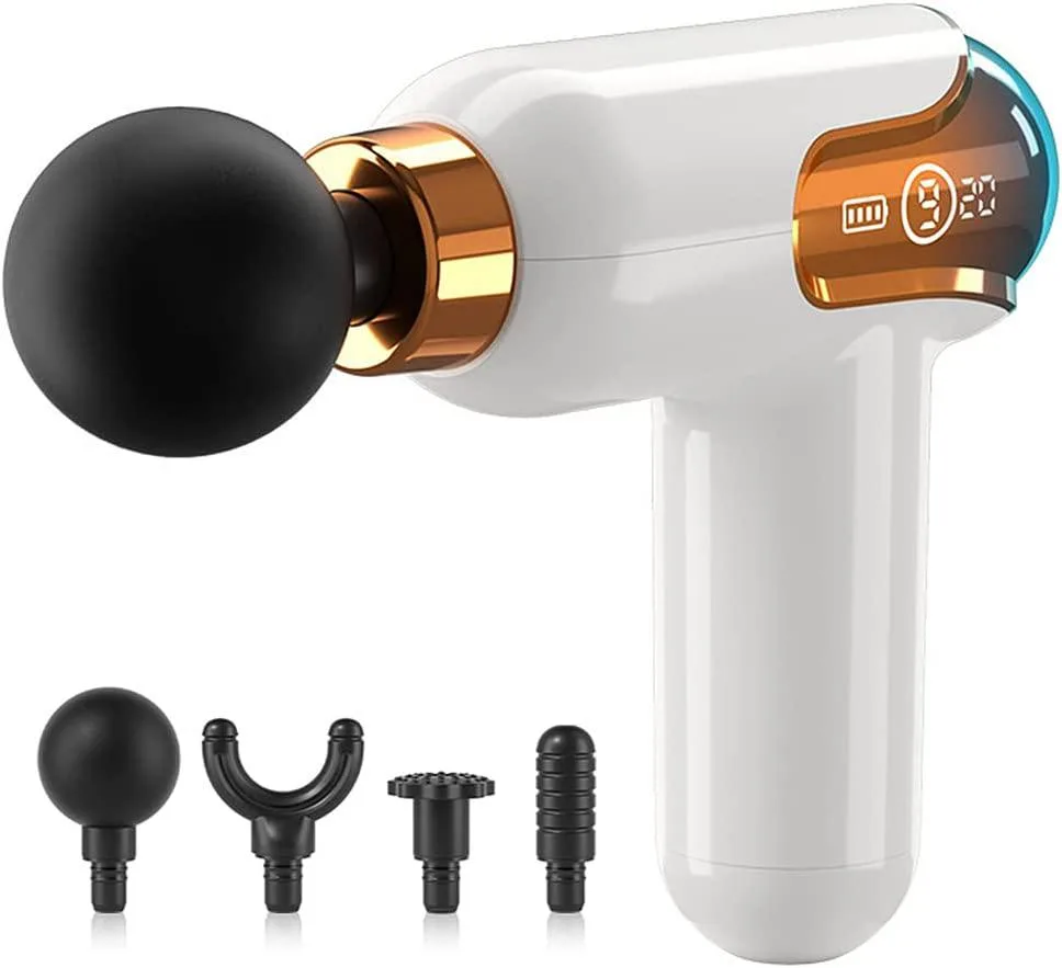 Corn Electronics Corn Electronics Massager White 8.18in 6.14in .95lb 44dB 6-10h 20min 9-speed 4-heads — product photo