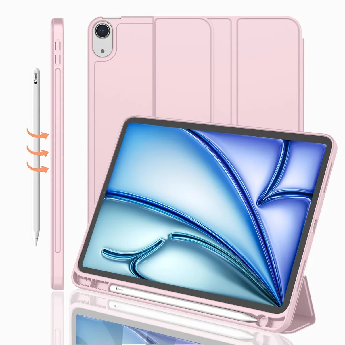  Speck iPad Air 11-inch / 10.9 Case with Pencil Holder Pink — product photo