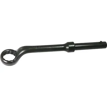 Gray Tools 12-point offset leverage wrench with black oxide finish and add-on bar