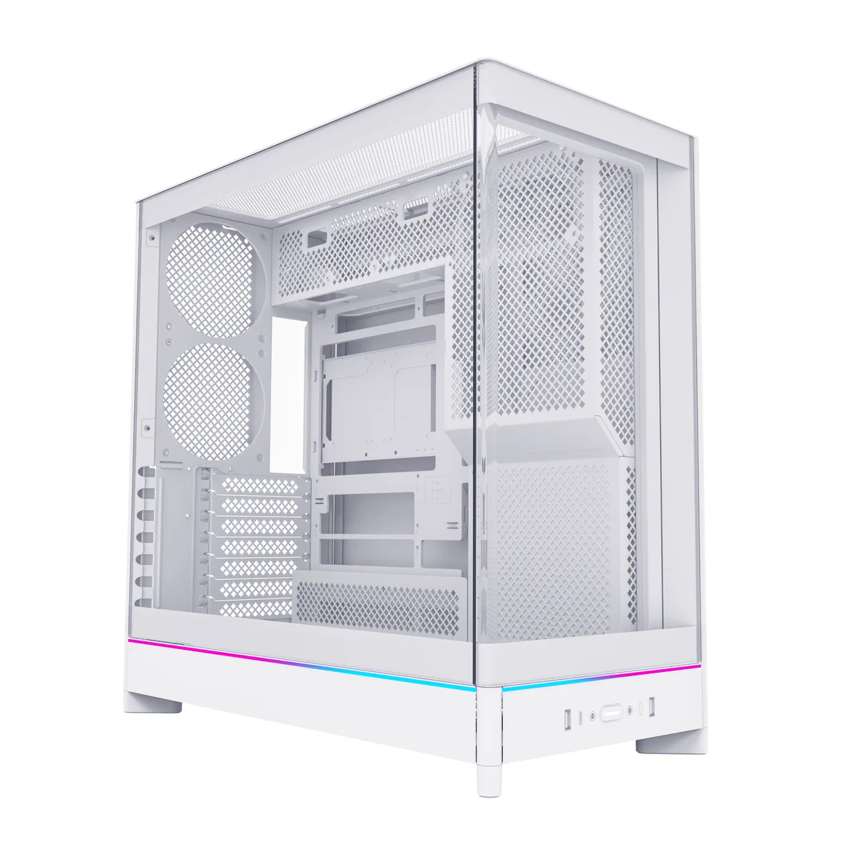 Montech Montech HS02 (W) ATX Mid-Tower PC Case White — product photo