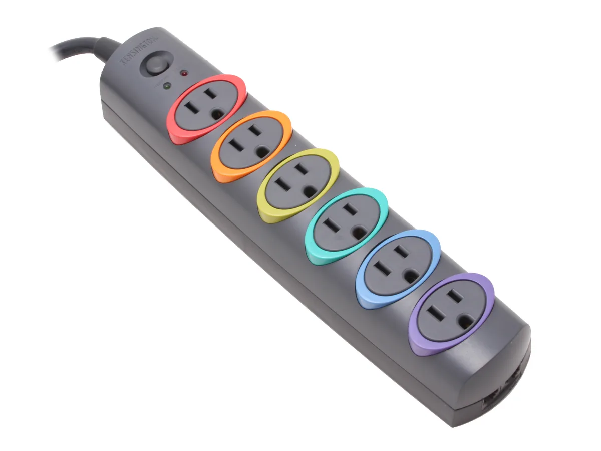 Kensington Kensington 62144 DUP Surge Protector 520 Joules 330V — product photo