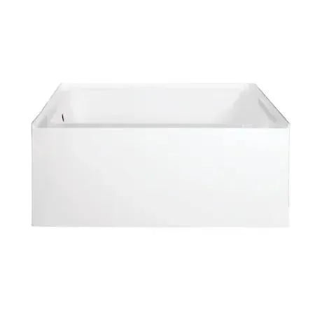 Aqua Eden Aqua Eden VTDE483222L Alcove Bathroom Tub 48 x 32 White Acrylic — product photo
