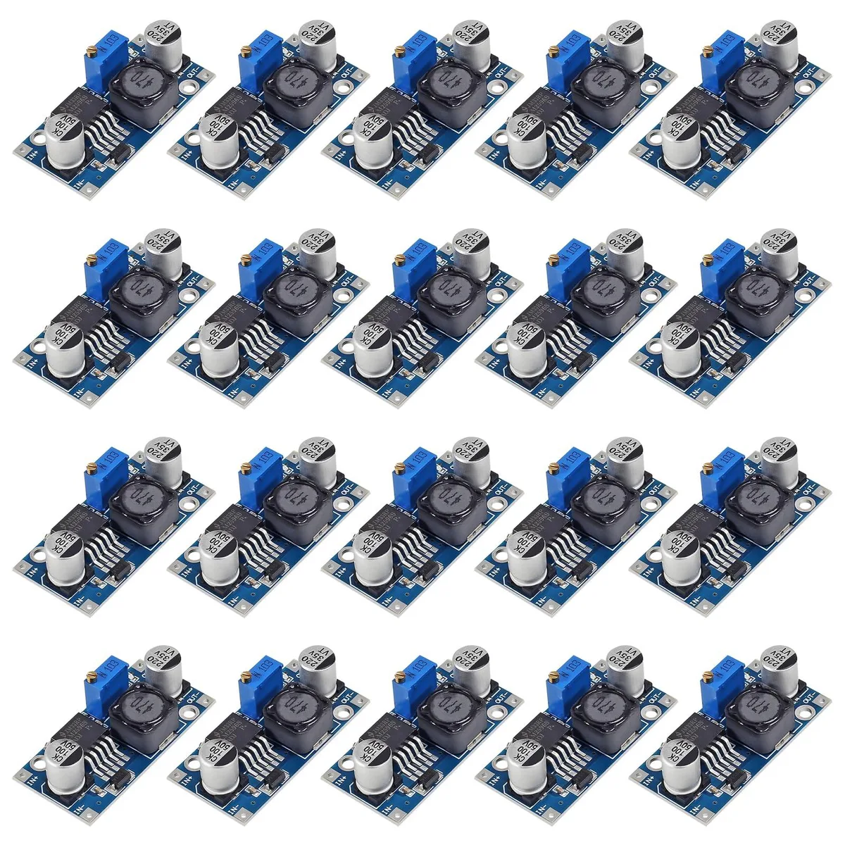 KEHIPI KEHIPI LM2596 20-Pack DC-DC Buck Converter Power Adapter 3V-40V to 1.5V-35V 3A — product photo