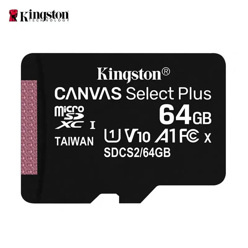 Kingston Technology Corp. Kingston Technology Corp. SDCS2 64GB Class 10 100MB/s MicroSD Memory Card — product photo