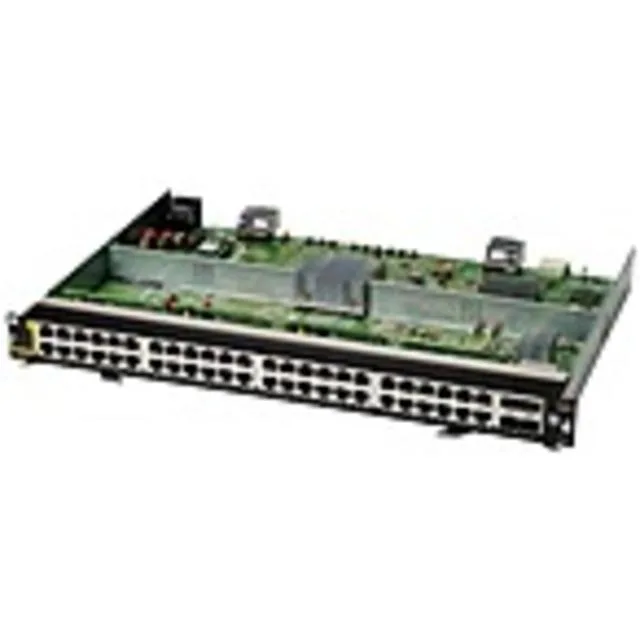 HPE Networking Instant On HPE Networking Instant On R0X39C 48-port 1GbE Class 4 PoE 4-port SFP56 v2 network switch — product photo