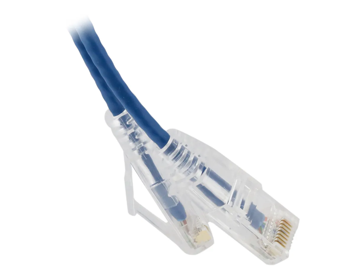 Nippon Labs Nippon Labs SLCAT6-28-14BL network ethernet cable 14 ft Cat 6 28 AWG 550MHz Blue — product photo