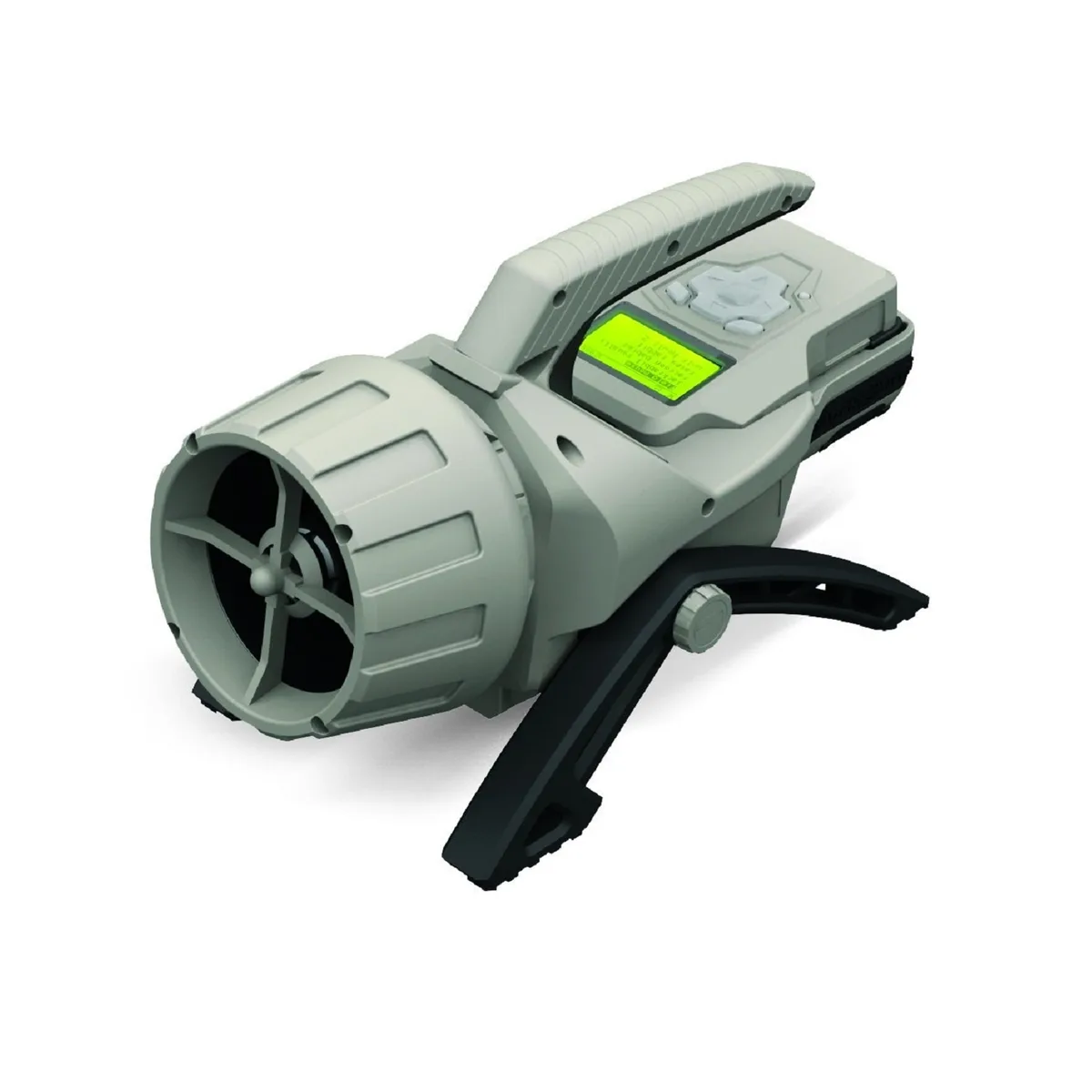 Western Rivers Mantis Pro 100 electronic caller with remote dock and swiveling legs
