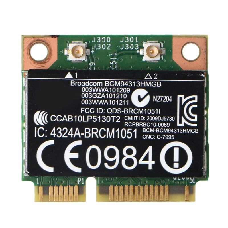 YINGHUA YINGHUA BCM94313HMGB Half Mini PCI-E 802.11b/g/n Wi-Fi adapter — product photo
