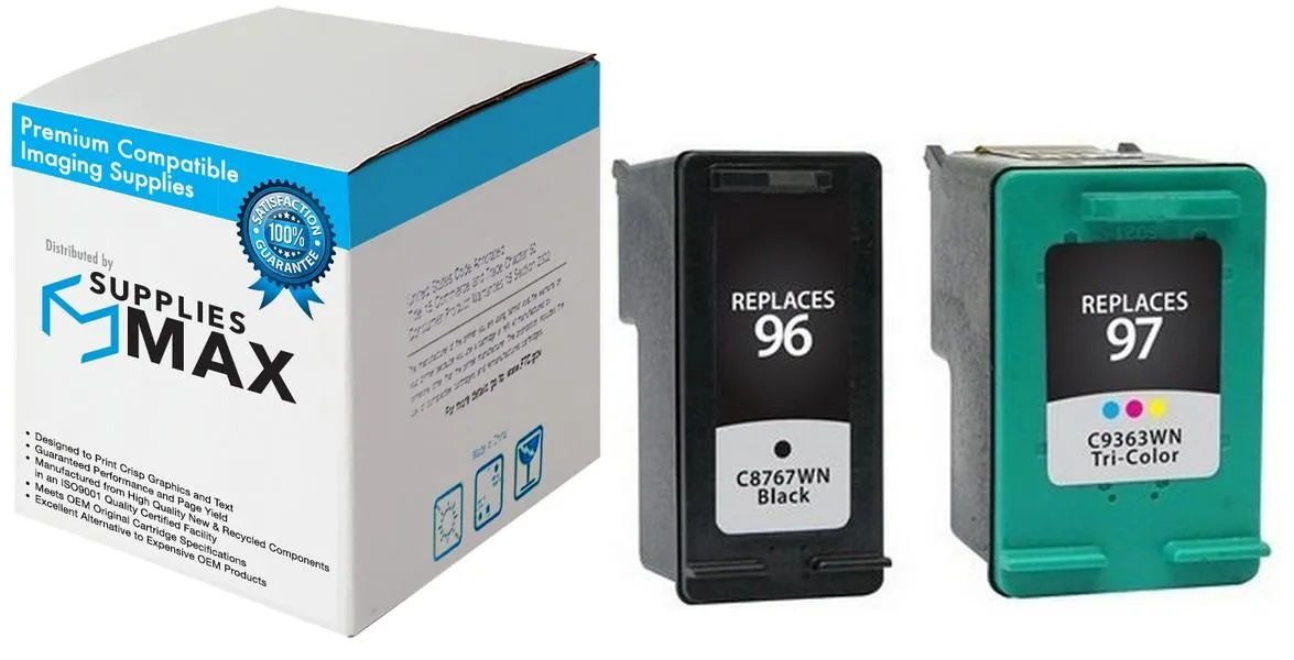 SuppliesMax SuppliesMax HP C9353FN Inkjet Combo Pack Black/Color 860 Pages — product photo