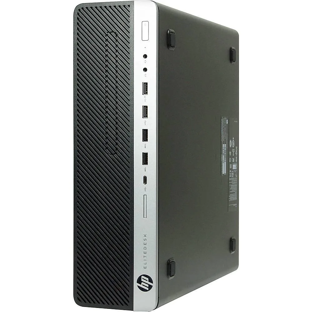 HP HP EliteDesk 800 G5 SFF desktop PC i5-9700 3.0GHz 16GB 128GB SSD Windows 11 Pro — product photo