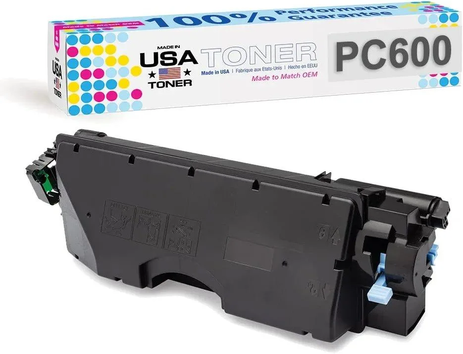 MADE IN USA TONER MADE IN USA TONER Compatible Black Toner Cartridge for Ricoh Lanier Savin PC600 408310 18000 pages — product photo