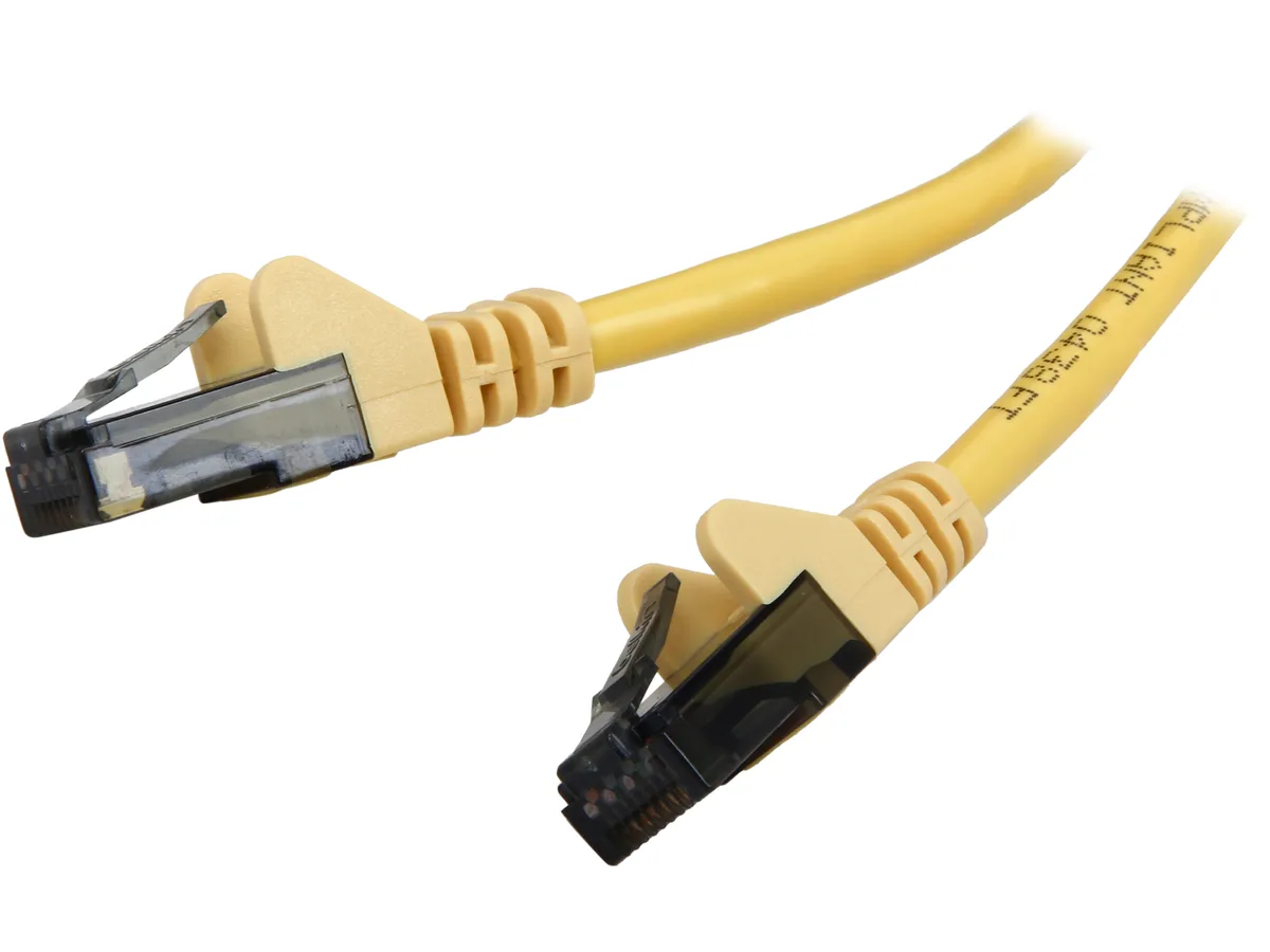 Belkin Belkin A3L980-06-YLW-S 6 ft Cat 6 snagless network ethernet cable — product photo