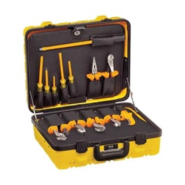 Klein Tools 13-piece insulated tool set in storage case