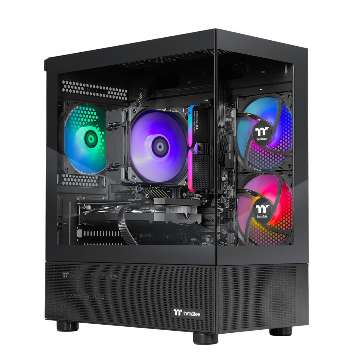 Thermaltake Thermaltake N17B-B850-96X-LCS Ryzen 5 9600X Radeon RX 9060 XT 16GB 16GB DDR5 1TB NVMe desktop PC — product photo