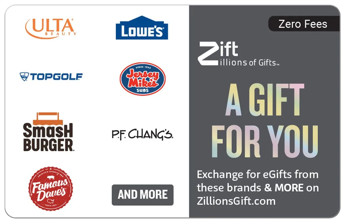 Zift Zillions of Gifts Zift Zillions of Gifts ZFT-D-V-09_25000 $250 specialty retail — product photo