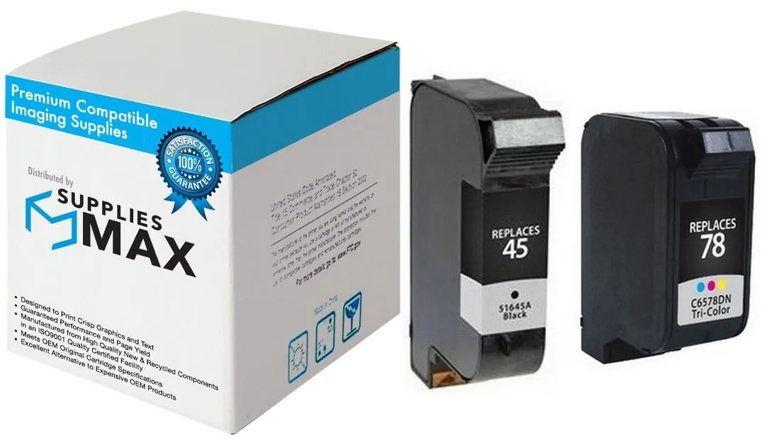 SuppliesMax SuppliesMax HP C8788FN Inkjet Combo Pack Black/Color 930 Pages — product photo