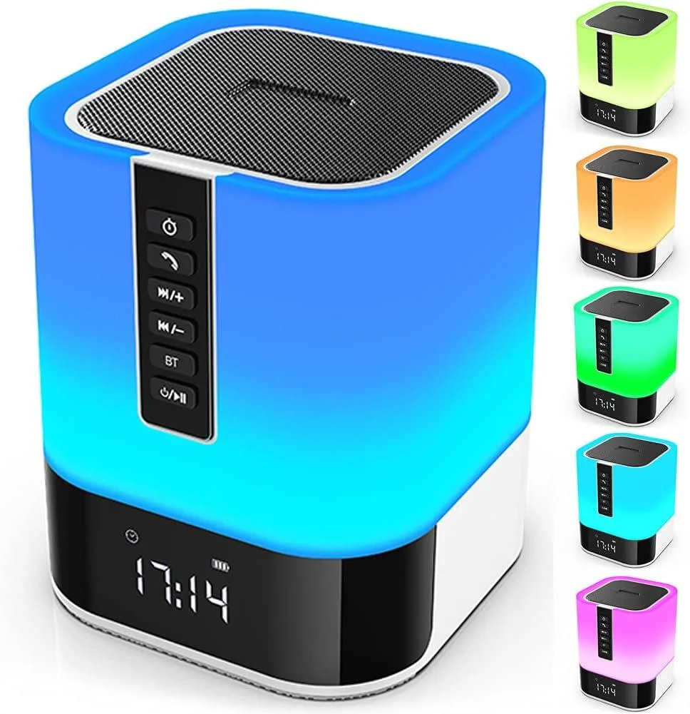 PISKEKAT PISKEKAT Server Rack 5-in-1 Bluetooth Speaker Lamp Clock — product photo