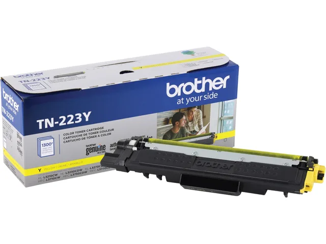 Brother Brother TN223Y Yellow Toner Cartridge 1300 Pages — product photo