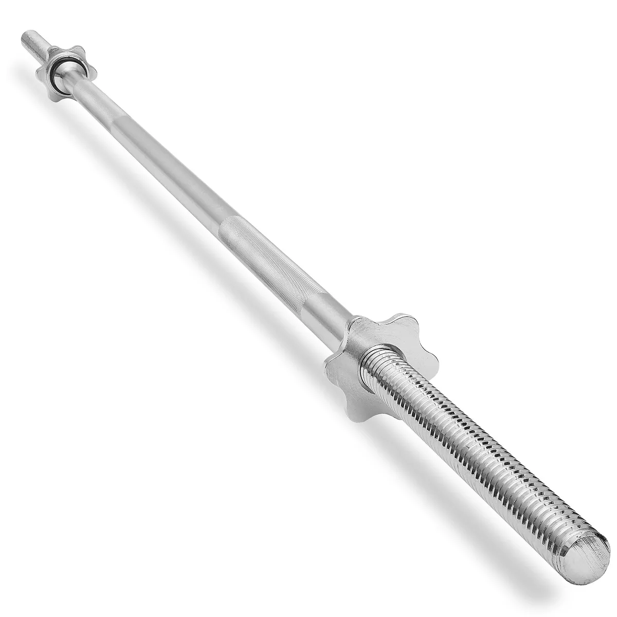 Philosophy Gym Philosophy Gym 6 ft Standard Barbell 1" Threaded Chrome 400 lb 15.8 lb — product photo