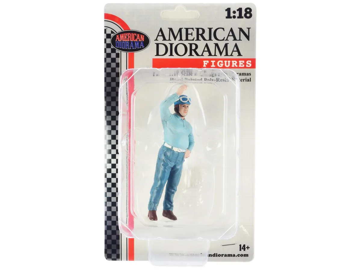American Diorama American Diorama "Racing Legends" 50's Figure B 1/18 hobby collectible — product photo