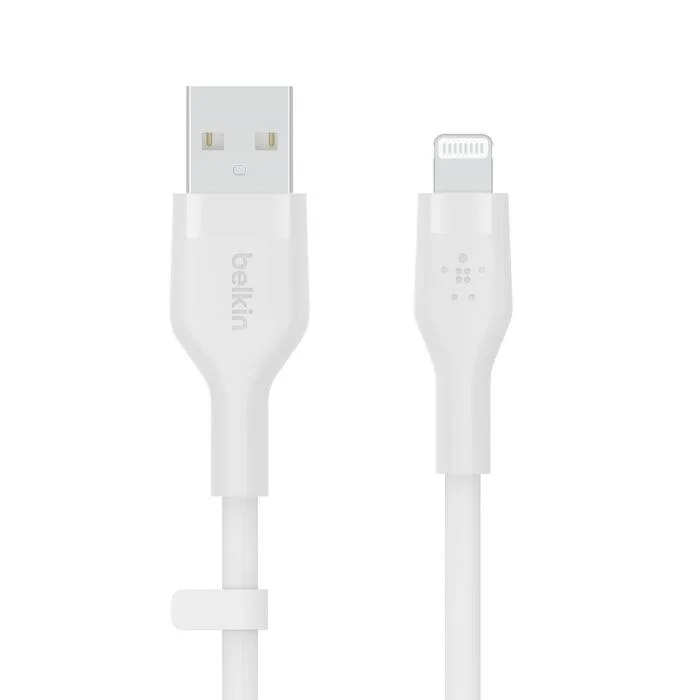 Belkin Belkin CAA008BT2MWH 2M 6.6FT silicone lightning cable — product photo