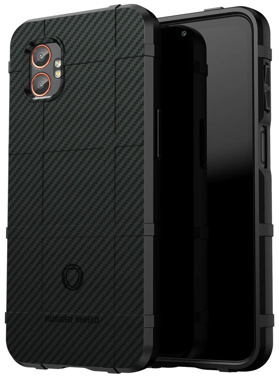 Nakedcellphone Nakedcellphone SM-G766 Rugged Shield Case Carbon Fiber 2025 — product photo