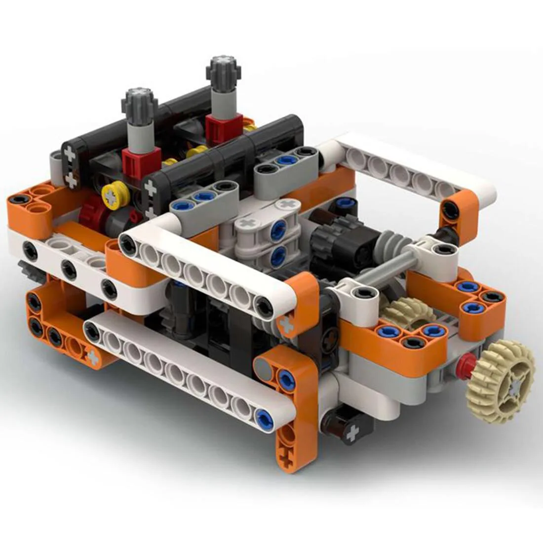 ZITIANYOUBUILD ZITIANYOUBUILD MOC-51409 8-Speed Gearbox 268+ Parts — product photo
