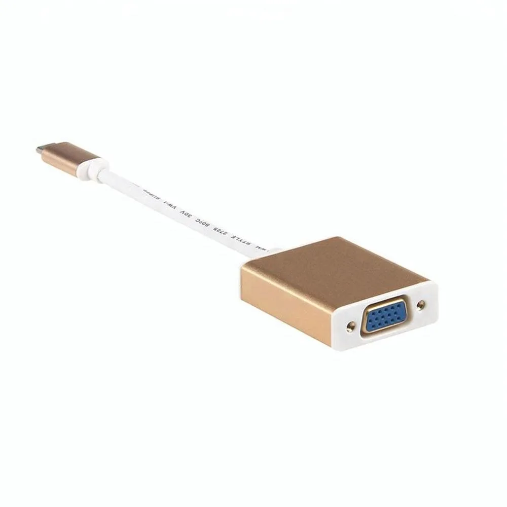 Sonilco Sonilco USB-C to VGA Adapter Cable 90 mm Gold — product photo