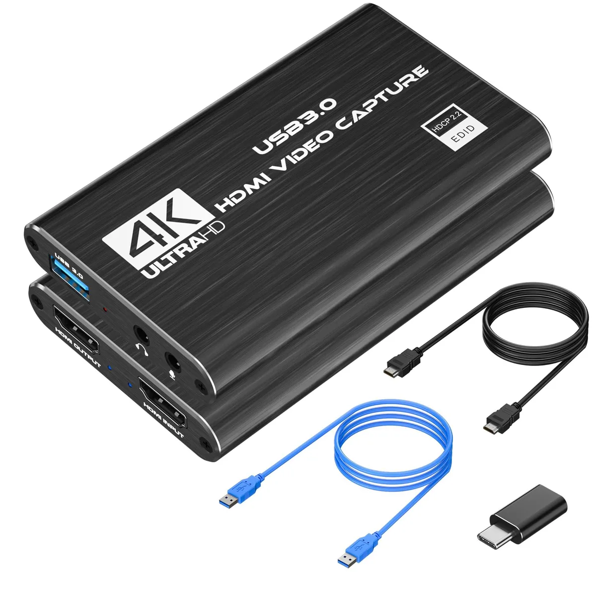 KEHIPI KEHIPI Capture Card 1080p 60 Black — product photo
