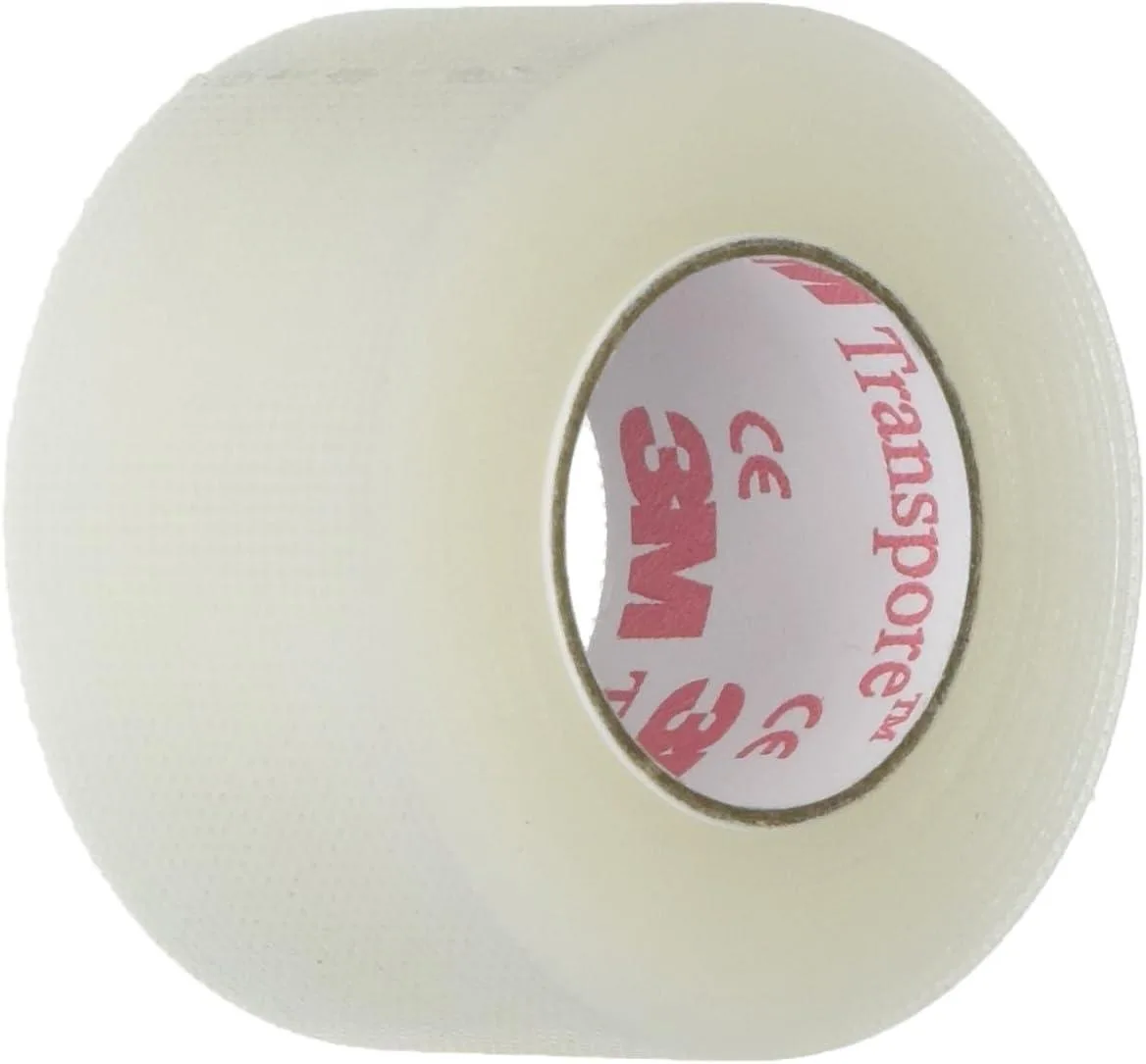  3M 1527-1 Transpore Clear Tape 1-Inch 10-Yard 2 Rolls — product photo