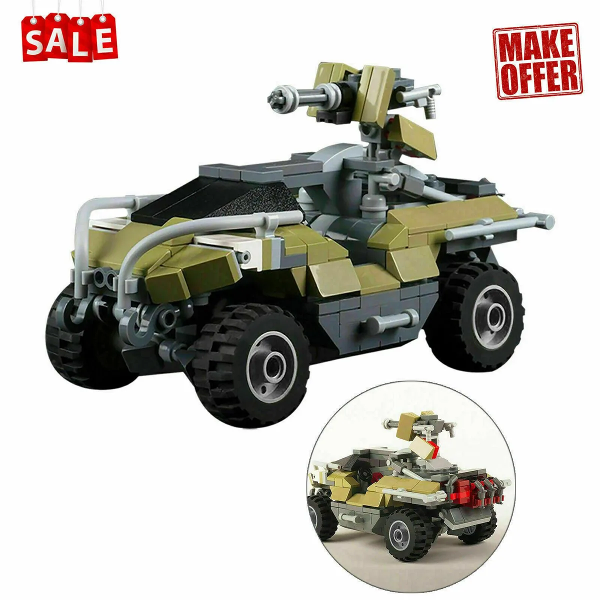 ZITIANYOUBUILD ZITIANYOUBUILD UNSC M12 FAV 343-Piece Building Set — product photo