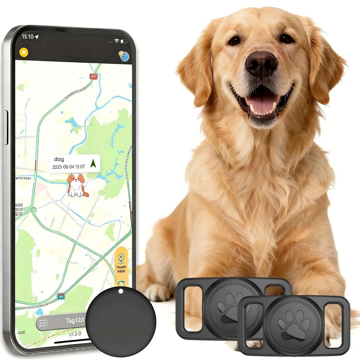  PAW pet Tracker for Dog Small Silicone Multi-Color 8 — product photo