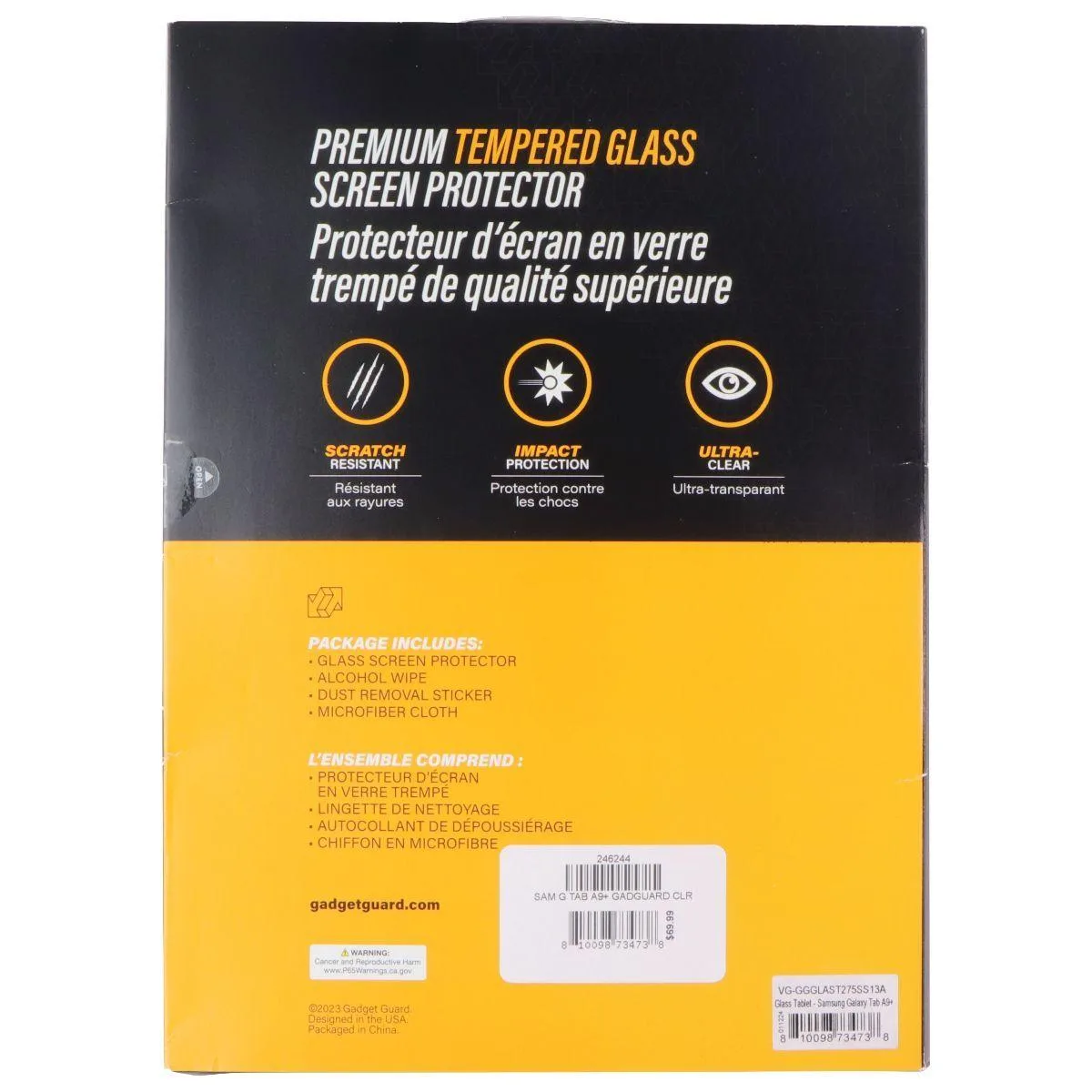 Invisible Gadget Guard Invisible Gadget Guard Glass Screen Protector for Samsung Galaxy Tab A9+ — product photo
