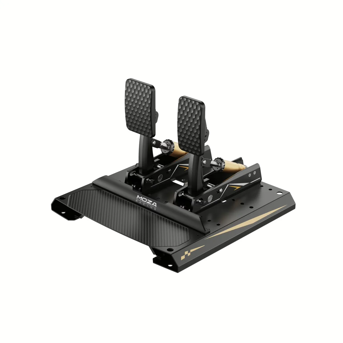 Moza Moza RS066 CRP2 Load Cell Pedals driving simulator — product photo