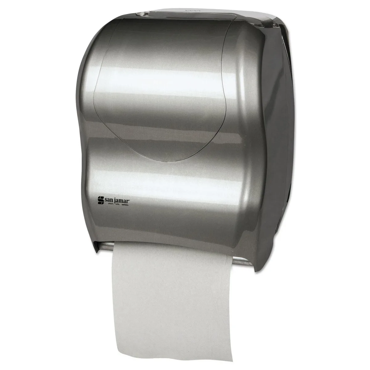 San Jamar San Jamar T1370SS touchless roll towel dispenser silver — product photo