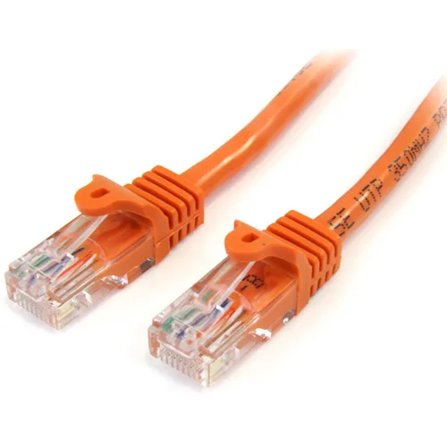 STARTECH STARTECH 45PATCH6OR Cat5e network ethernet cable 6 ft orange — product photo