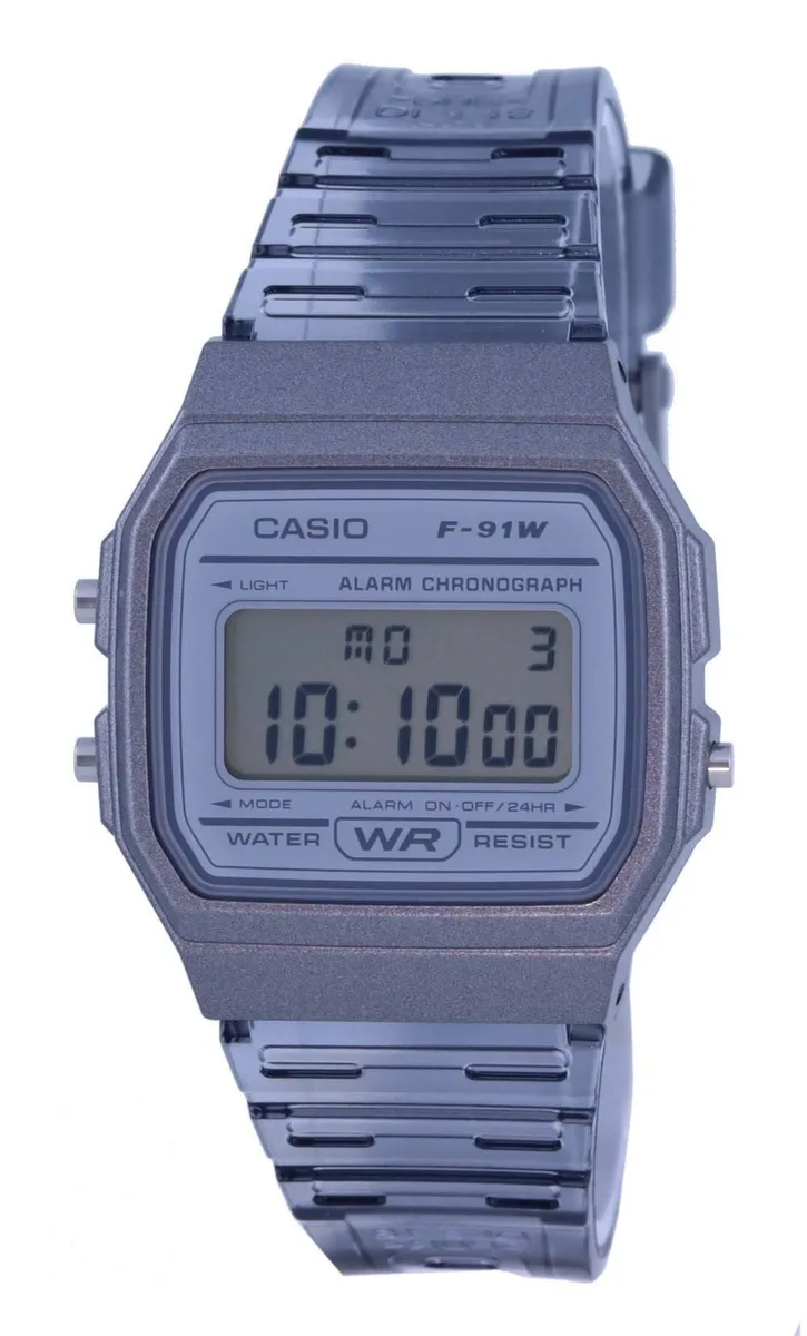 CASIO CASIO F-91WS-8 Women's Digital Resin Watch 35.00mm — product photo
