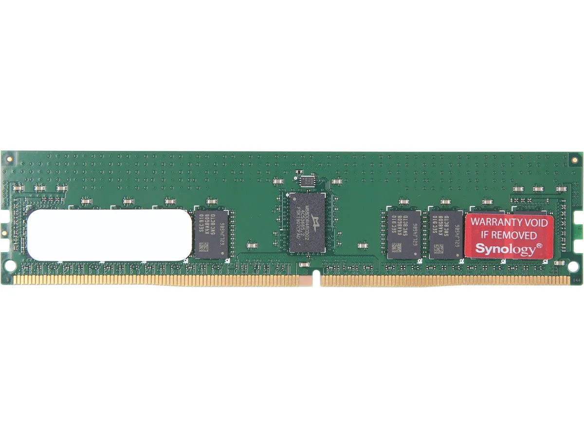 Synology Inc. Synology D4RD-2666-16G 16 GB DDR4 2666 MHz ECC Registered DIMM 288-pin 1.2 V — product photo