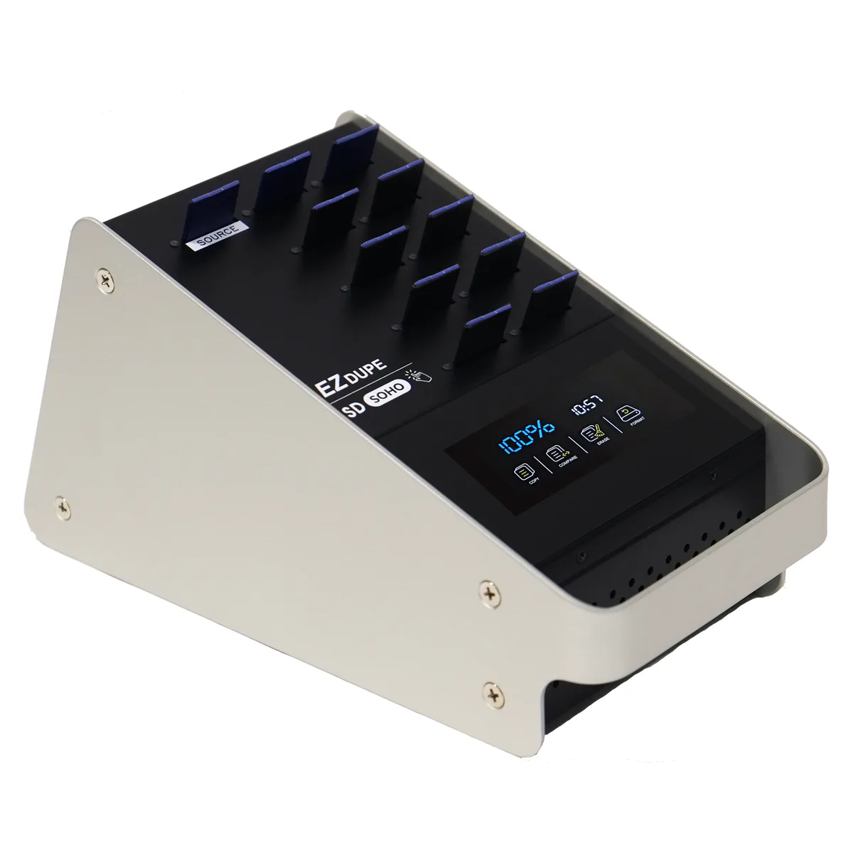 EZ Dupe, Inc. EZ Dupe SOHO SD 1-to-10 Duplicator Touch Screen — product photo