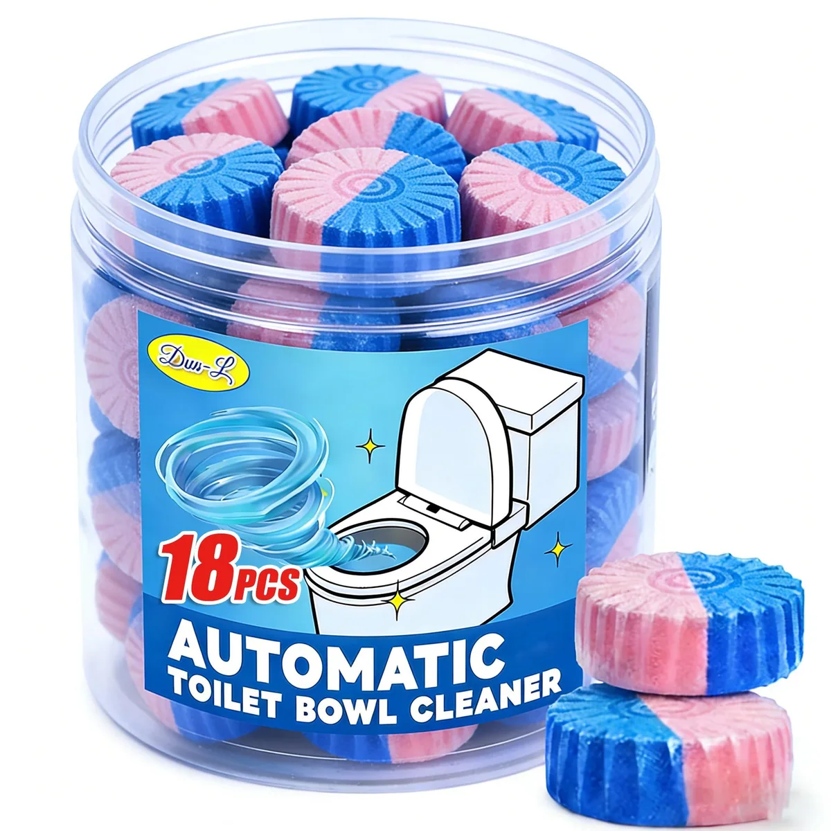  Metra 18 Count Automatic Toilet Cleaner Tablets — product photo